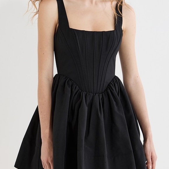 Black Staud Landscape Dress - Picture 1 of 5